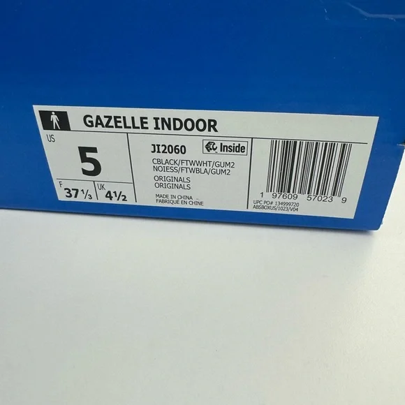 Adidas Black and White Sneakers Classic Design Gazelle - Picture 7 of 7